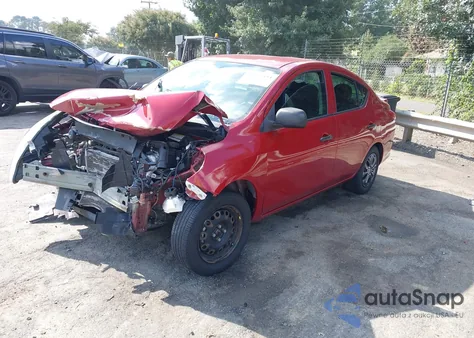 2015 Nissan Versa 1.6 S+ из США, поврежденный, VIN 3N1CN7AP1FL897928